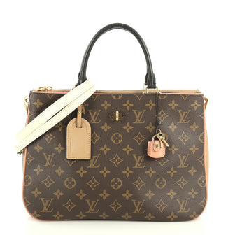 Louis Vuitton Millefeuille Handbag Monogram Canvas and Leather 