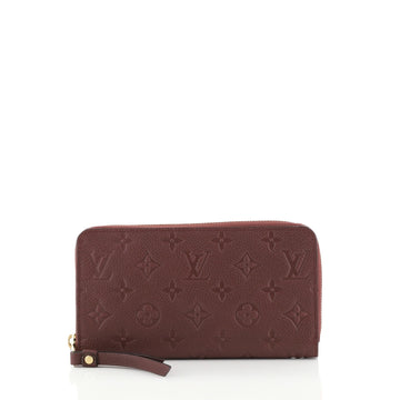 Louis Vuitton Secret Wallet Monogram Empreinte Leather Red 445372