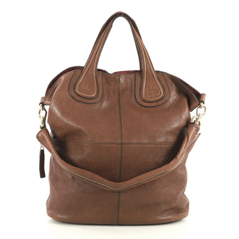 Givenchy Nightingale Tote Leather Large Brown 4458101