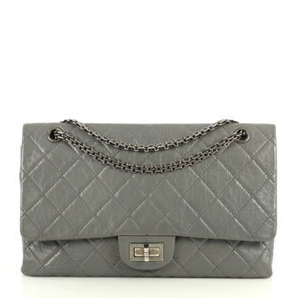 Chanel Reissue 2.55 Flap Bag Quilted Aged Calfskin 227 Gray 4458301