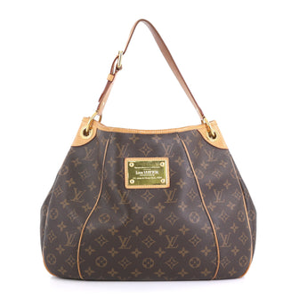 Louis Vuitton Galliera Handbag Monogram Canvas PM Brown 445991