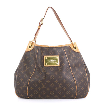 Louis Vuitton Galliera Handbag Monogram Canvas PM Brown 445991