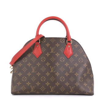 Louis Vuitton Alma BNB Handbag Monogram Canvas Brown 446136