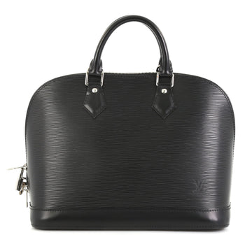 Louis Vuitton Alma Handbag Epi Leather PM Black 446191