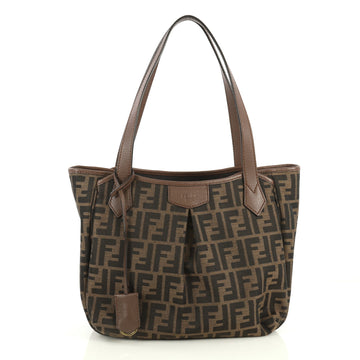 Fendi Tote Zucca Canvas Large Brown 446598