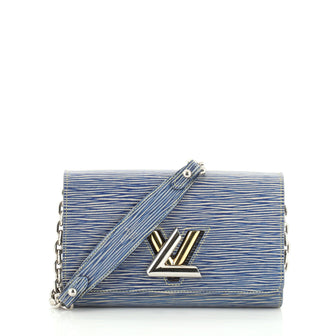 Louis Vuitton Twist Chain Wallet Epi Leather 