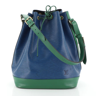 Louis Vuitton Bicolor Noe Handbag Epi Leather Large