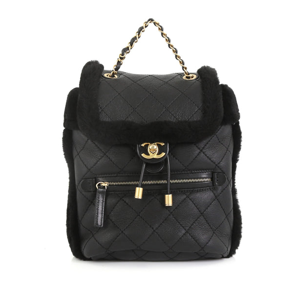 Chanel Paris-Hamburg Flap Backpack Quilted Lambskin and 