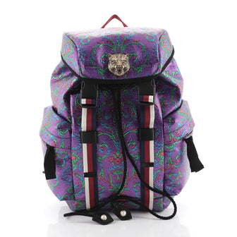 Gucci Techpack Backpack Brocade Purple 4466765