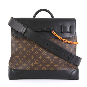 Louis Vuitton Solar Ray Steamer Bag Monogram Canvas PM Black 4466767