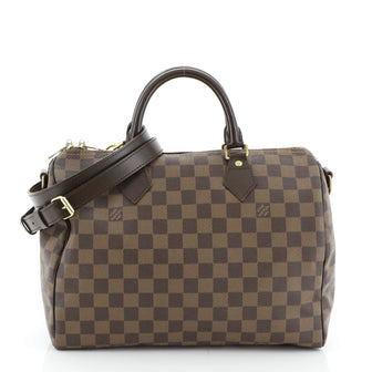 Louis Vuitton Speedy Bandouliere Bag Damier 30
