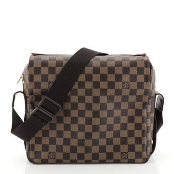 Louis Vuitton Naviglio Handbag Damier Brown 4466785