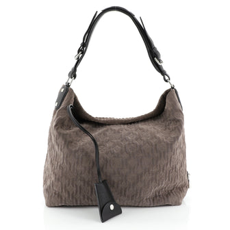 Antheia Bag Louis Vuitton Grey In Suede