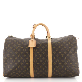 Louis Vuitton Keepall Bag Monogram Canvas 55 Brown 4467228