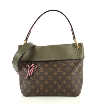 Louis Vuitton Tuileries Besace Bag Monogram Canvas with Leather 