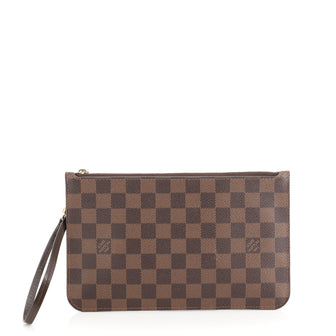 Louis Vuitton Neverfull Pochette Damier Large Brown 446983