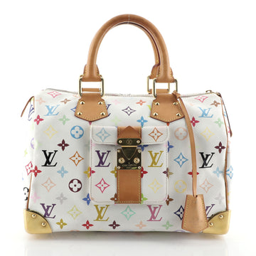 Louis Vuitton Speedy Handbag Monogram Multicolor 30