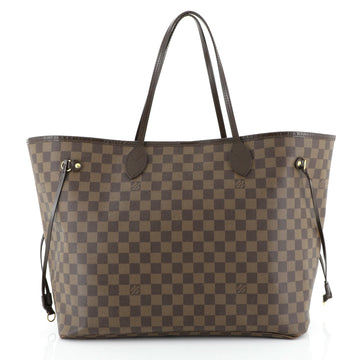 Louis Vuitton Neverfull Tote Damier GM Brown 447191