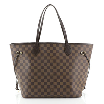 Louis Vuitton Neverfull Tote Damier MM Brown 447213
