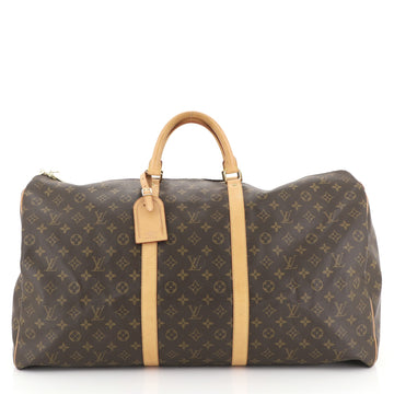 Louis Vuitton Keepall Bag Monogram Canvas 60 Brown 4480411