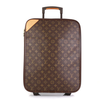 Louis Vuitton Pegase Luggage Monogram Canvas 45 Brown 4481523