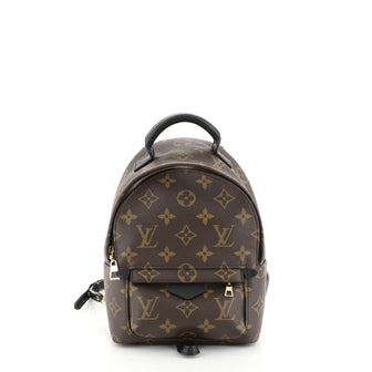 Louis Vuitton Palm Springs Backpack Monogram Canvas Mini Brown 4481533