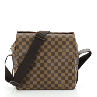 Louis Vuitton Naviglio Handbag Damier Brown 4481539