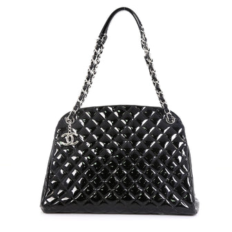 Just Mademoiselle Bag Quilted Patent Large