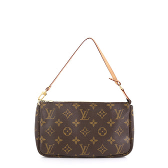 Louis Vuitton Pochette Accessoires Monogram Canvas Brown 448225