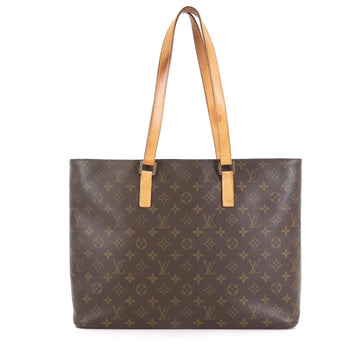Louis Vuitton Luco Handbag Monogram Canvas Brown 448241