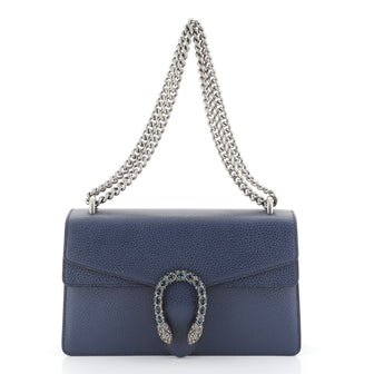 Gucci Dionysus Bag Leather Small Blue 448281