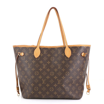 Louis Vuitton Neverfull NM Tote Monogram Canvas MM Brown 4482901