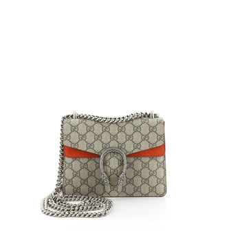 Gucci Dionysus Bag GG Coated Canvas Mini Brown 448461