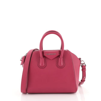 Givenchy Antigona Bag Leather Mini Pink 448904