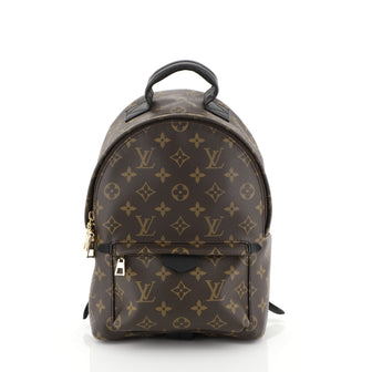 Louis Vuitton Palm Springs Backpack Monogram Canvas PM Brown 448906