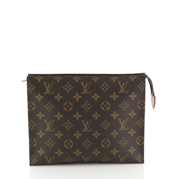Louis Vuitton Toiletry Pouch Monogram Canvas 26 Brown 448907