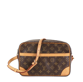 Louis Vuitton Trocadero Handbag Monogram Canvas 27 Brown 449011
