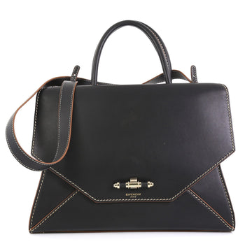 Givenchy Obsedia Satchel Leather Medium Black 449521