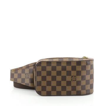 Louis Vuitton Geronimos Waist Bag Damier Brown 449541
