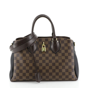 Louis Vuitton Normandy Handbag Damier Black 449961