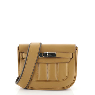 Hermes Berline Handbag Swift 21 Brown 4500321