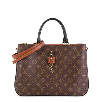 Louis Vuitton Millefeuille Handbag Monogram Canvas and Leather  Red 4500351