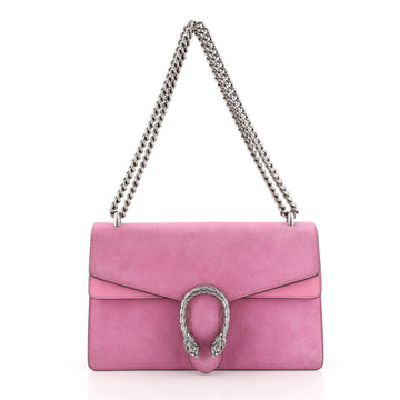 Gucci Dionysus Bag Suede Small Pink 450457