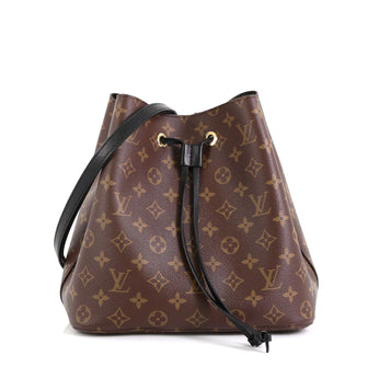 Louis Vuitton NeoNoe Handbag Monogram Canvas Brown 451051