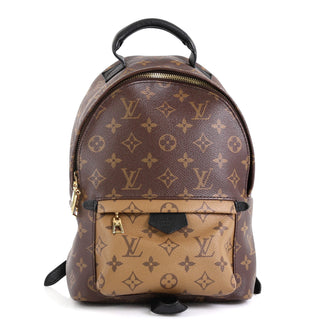 Louis Vuitton Palm Springs Backpack Reverse Monogram Canvas PM Brown 4511113