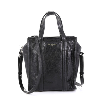 Balenciaga Bazar Convertible Tote Leather XS Black 4511118