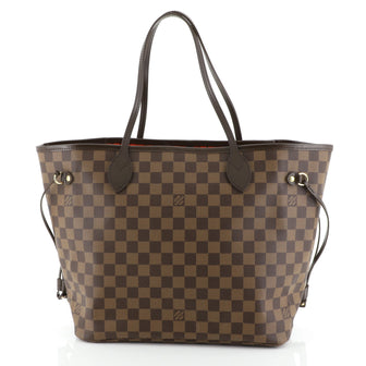 Louis Vuitton Neverfull NM Tote Damier MM Brown 4511149
