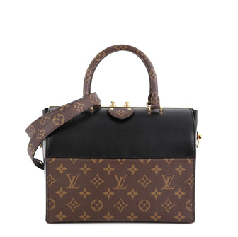 Louis Vuitton Speedy Doctor Bag Monogram Canvas and Leather 25 Black 4511166