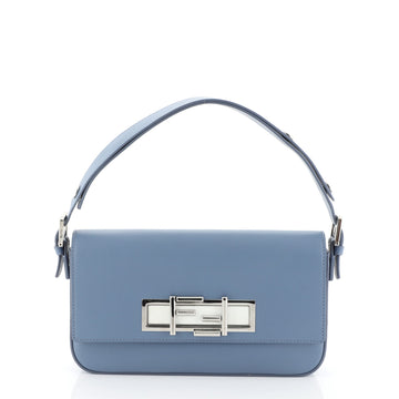 Fendi 3Baguette Shoulder Bag Calfskin Blue 4511171