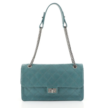 Chanel Crave Reissue Flap Bag Quilted Calfskin Jumbo Green 451202